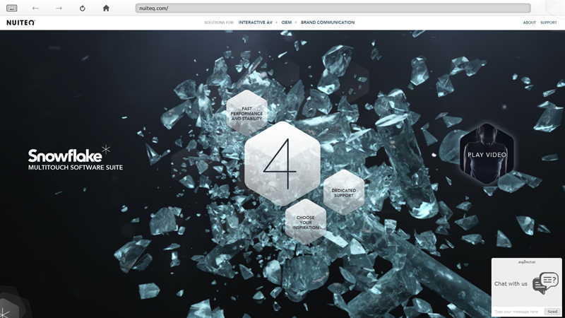 snowflake multitouch software