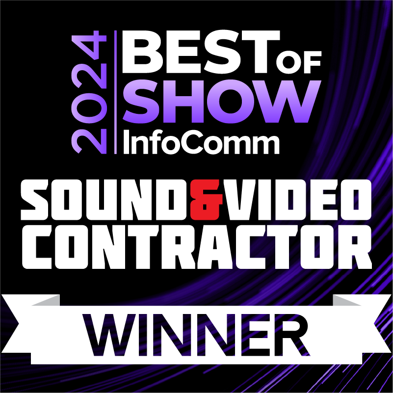 2024 Sound & Video Contractor InfoComm Best of Show
